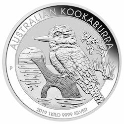 2019 Australian Kookaburra Silver Coin 1 Kilo