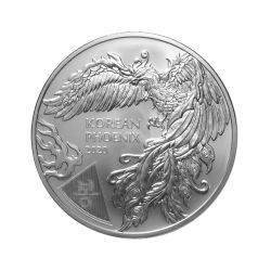 2020 1 oz South Korean Phoenix Silver Medal