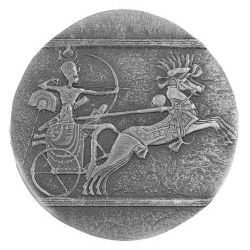 2020 5 oz Scottsdale Chariot of War Silver Coin