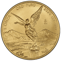 2020 1 oz Mexican Gold Libertad Coin (BU)