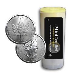 2020 Canadian Silver Maple Leaf Tube - MintCertified™