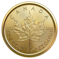 2021 1/10 oz Canadian Gold Maple Leaf Coin BU