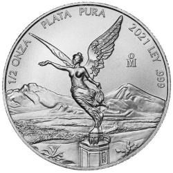 Buy 2021 1/2 oz Mexican Mint Libertad Silver Coin