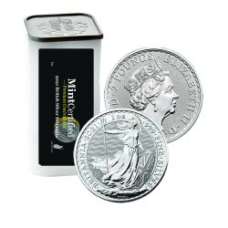 2021 Silver Britannia Coin Roll - MintCertified™