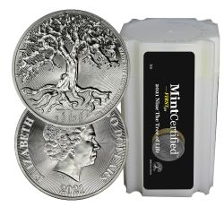 2021 Tree of Life Silver Coin Roll - MintCertified™ FIRST30