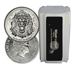 2021 Roaring Lion Silver Coin Roll - MintCertified™ FIRST30