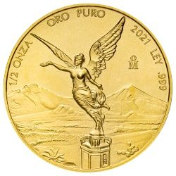 Buy 2021 1/2 oz Mexican Gold Libertad Coins - SD Bullion