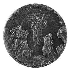 2021 2 oz Transfiguration of Jesus Silver Coin  - Biblical Series