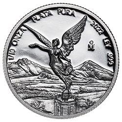 2022 1/10 MX Silver Libertad Proof Coins