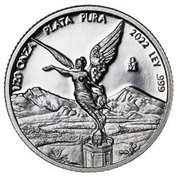 2022 1/20 MX Silver Libertad Proof Coins
