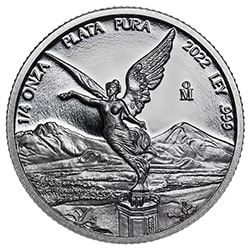 2022 1/4 oz MX Silver Libertad Proof Coins