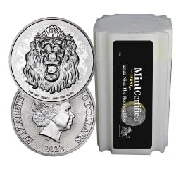 2022 Roaring Lion Silver Coin Roll - MintCertified™ FIRST30