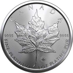 2023 1 oz Platinum Maple Leaf Coin BU