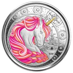 2023 1 oz Ghana Unicorn Silver Colored Proof Coin - "Jubilee"
