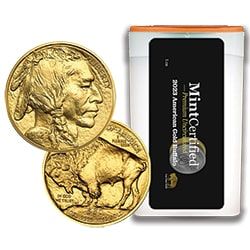 2023 US Gold Buffalo MintCertified Premium Uncirculated 1 oz Coin | Sealed Tube