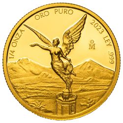 2023 1/4 oz Mexican Gold Libertad Proof Coin