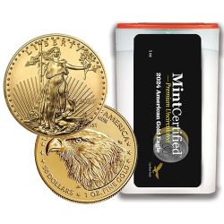 2024 1 oz American Gold Eagle MintCertified™ Premium Uncirculated | Sealed Tube
