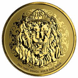 2024 1 oz Roaring Lion Gold Coin BU