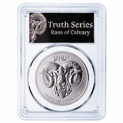 2024 PCGS MS-70 First Strike 1 oz Ram of Calvary Silver Coin