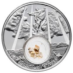 2025 1 oz Footsteps of Jesus - Ascension Proof Silver Coin