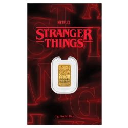 2026 1 Gram Perth Mint Gold Stranger Things Bar