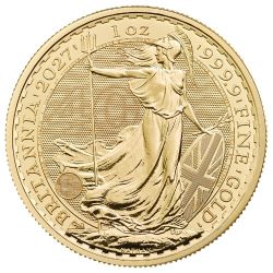 2027 1 oz Gold Britannia Coin BU