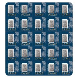 Platinum Pamp Suisse 25 x 1 gram Multigram Set