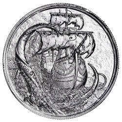 2 oz Privateer The Kraken Ultra High Relief Silver Round