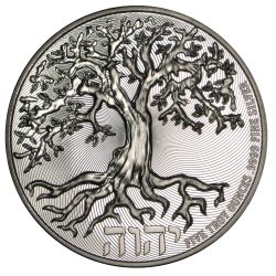 2021 5 oz Tree of Life Silver Coin - High Relief 