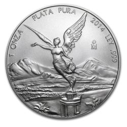 2014 1 oz Silver Mexican Libertad