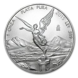 2015 1 oz Silver Mexican Libertad Coin