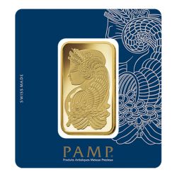 100 Gram Pamp Suisse Lady Fortuna Gold Bar In Assay