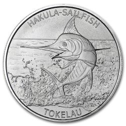 2016 Tokelau 1 oz Silver Hakula Sailfish
