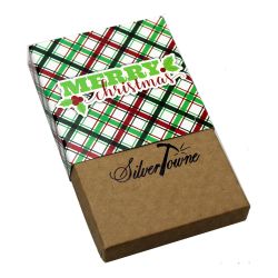Holiday Gift Box - Merry Christmas (1 oz Round)