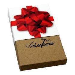 Holiday Gift Box - Red Ribbon (1 oz Bar)