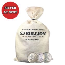 $100 Face Bag - 90% US Silver Half Dollars