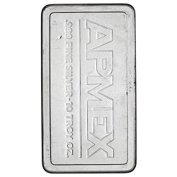APMEX 10 oz Silver Bar