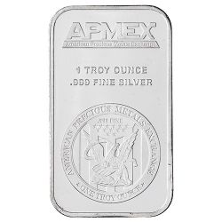 APMEX 1 oz Silver Bar