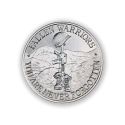 2 oz Battlefield Cross Silver Round