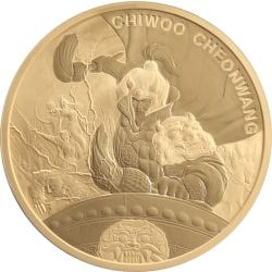 2021 1 oz South Korean 1 Clay Gold Chiwoo Cheonwang | Lowest Price
