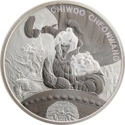 2021 South Korean Chiwoo Cheonwang Silver Coin 1 oz | Lowest Price