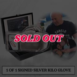 UFC Dana White Signed Autographed Silver Boxing Glove 1 Kilo Coin - 2025 Celebrity Mint
