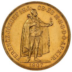 Hungary Gold 100 Korona (Restrike) - Random Year