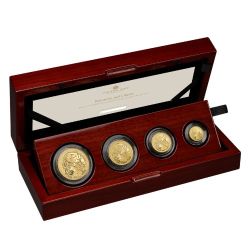 2025 British Gold Britannia and Liberty 4-Coin Proof Set