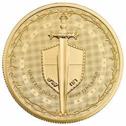 2025 1 oz Sword of Truth Gold Coin 