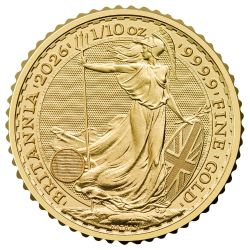 2026 1/10 oz Gold Britannia Coin