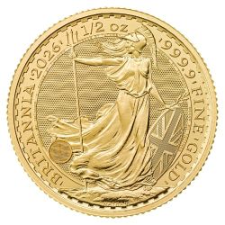 2026 1/2 oz Gold Britannia Coin