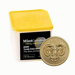 2026 1 oz Gold Ram of Calvary NGC MintCertified™ FIRST30 – Sealed Tube