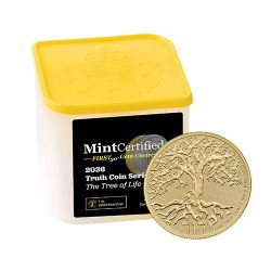 2026 1 oz Gold Tree of Life NGC MintCertified™ FIRST30 – Sealed Tube