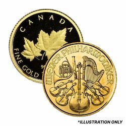 1/25 oz Gold Coin - Design Our Choice